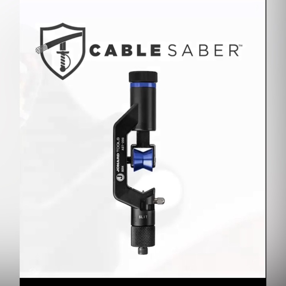 Jonard Tools AST-200 Cable Saber™ Armored Mid Span Cable Slit & Ring Tool